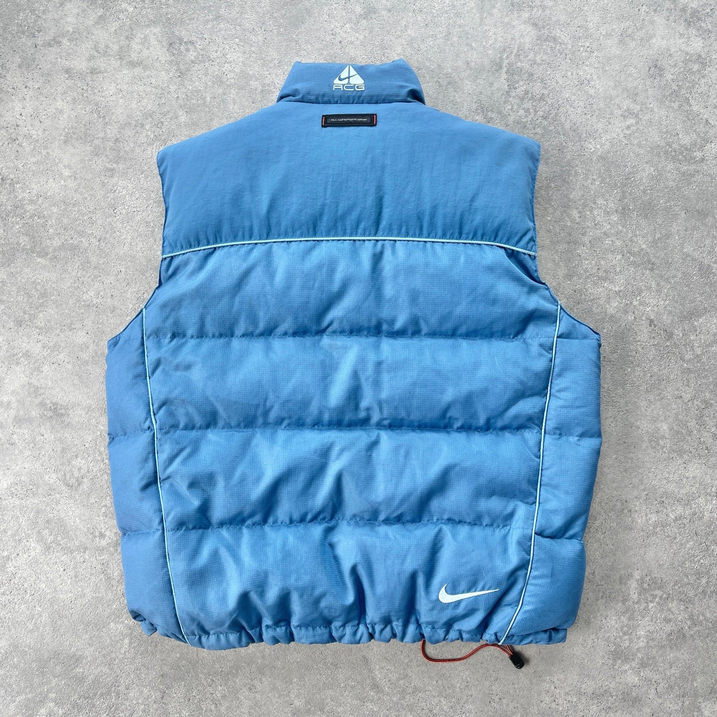 Nike ACG RARE 1990s heavyweight down fill puffer gilet (XL) - Known Source