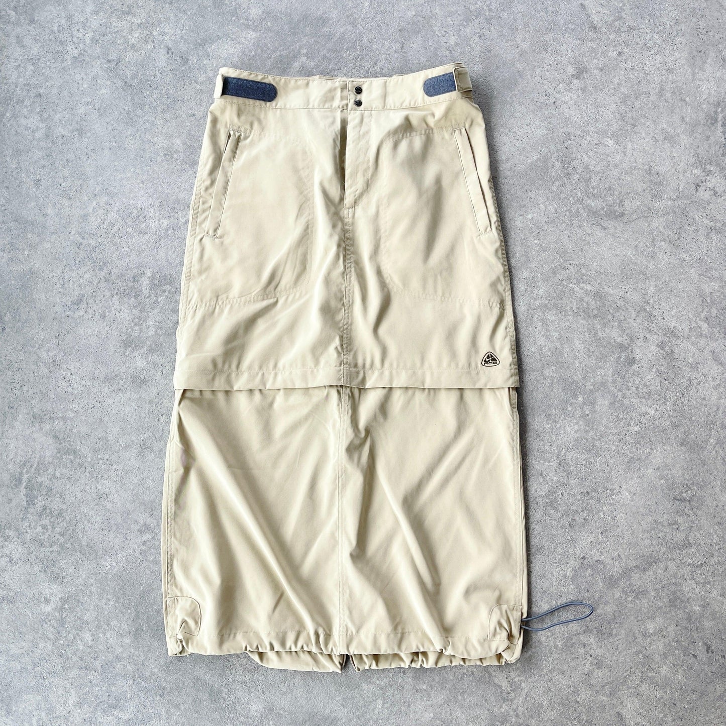 Nike ACG S/S 2002 deadstock technical cargo maxi skirt (S) - Known Source
