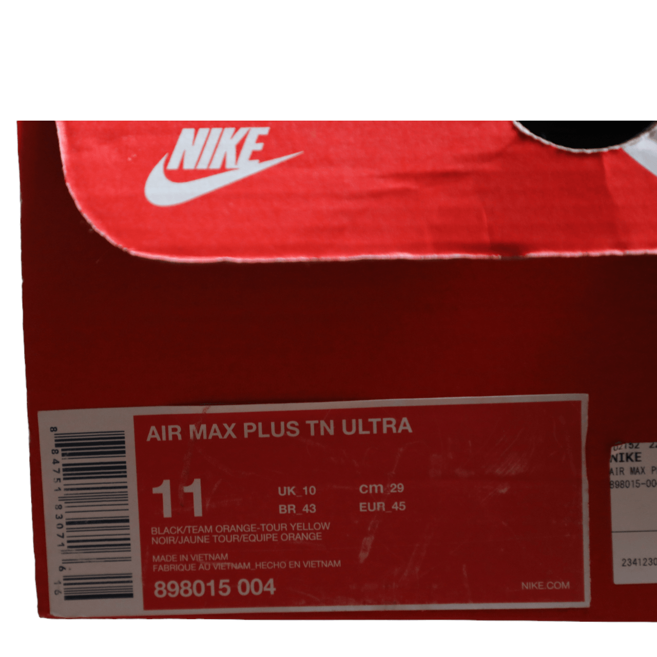Nike Air Max Plus TN Ultra Red / Black / Orange - Known Source