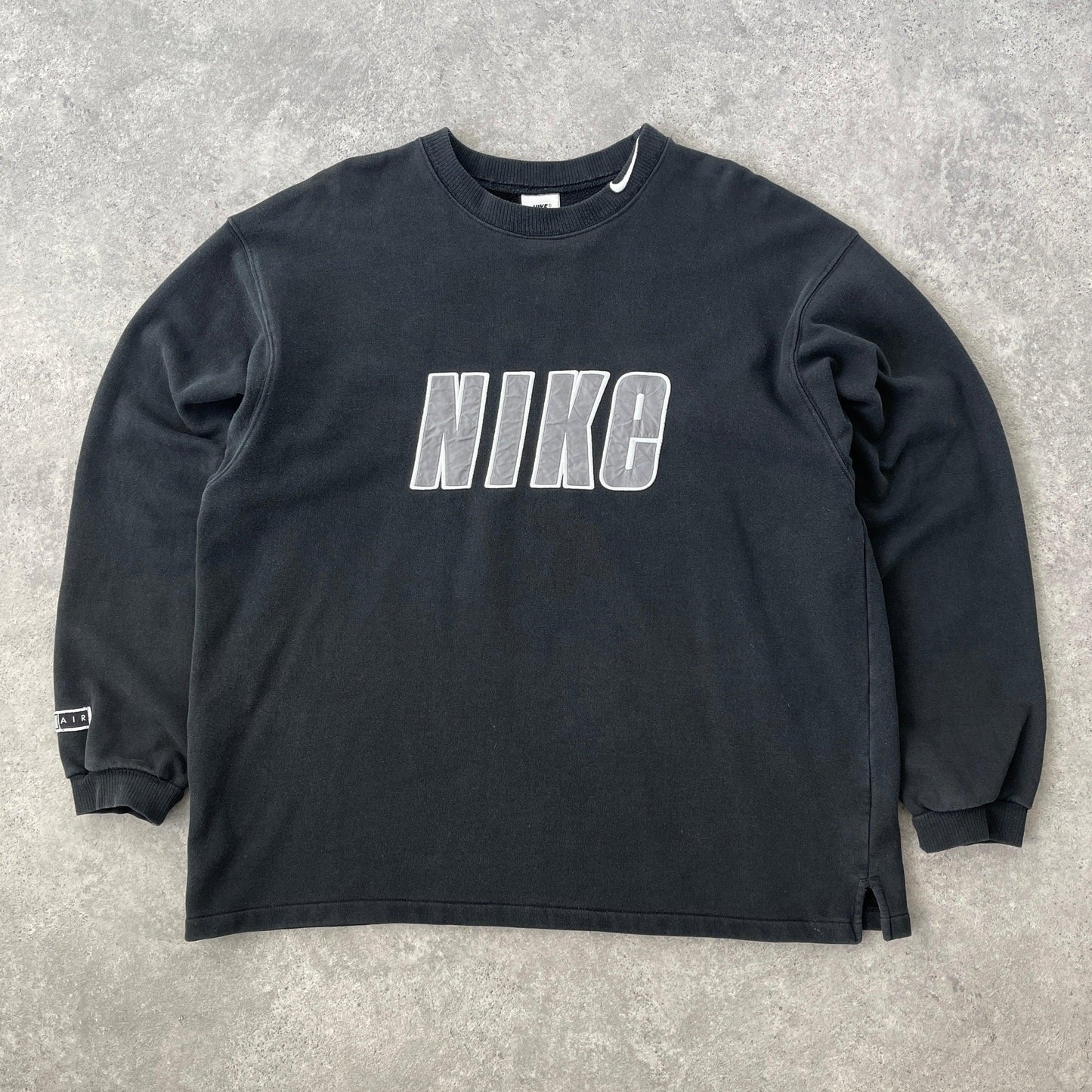 Nike Air RARE 1990s heavyweight embroidered sweatshirt (L) - Known Source