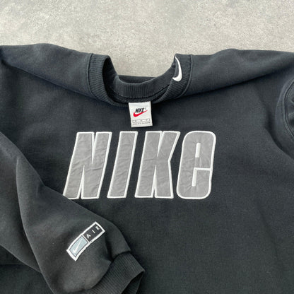 Nike Air RARE 1990s heavyweight embroidered sweatshirt (L) - Known Source