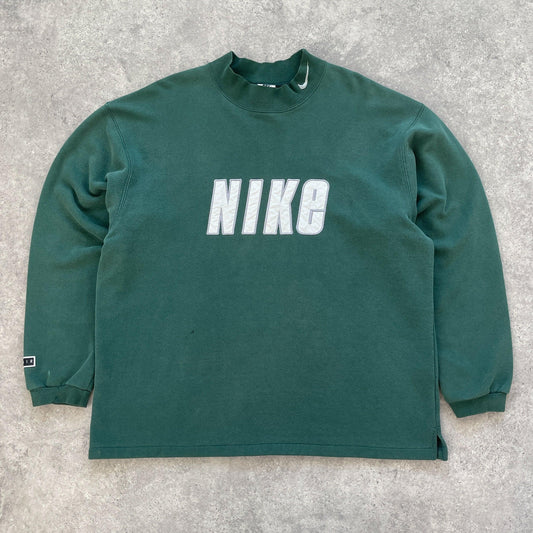 Nike Air RARE 1990s heavyweight embroidered sweatshirt (XL) - Known Source