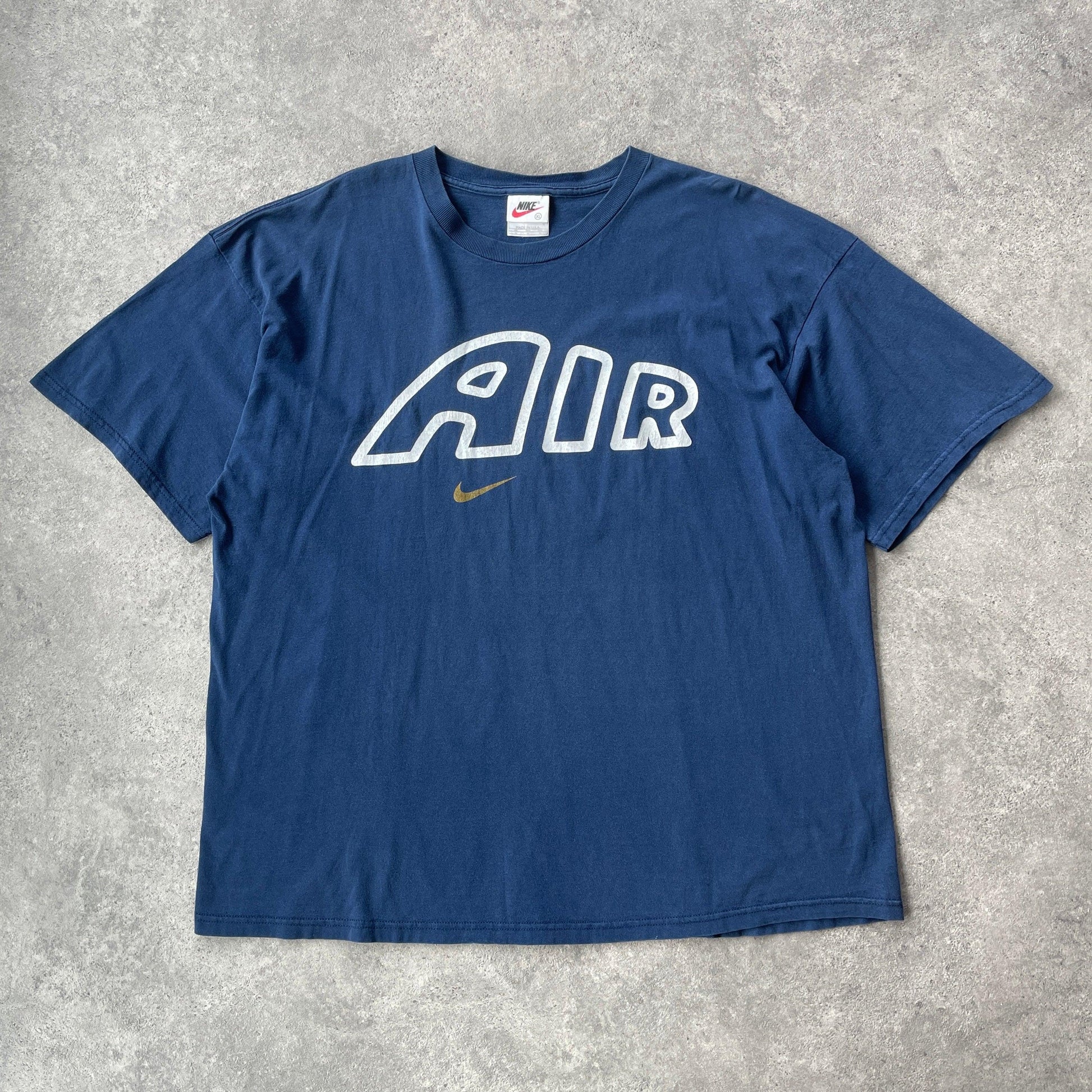 Nike Air RARE 1990s heavyweight graphic t-shirt (XL) - Known Source
