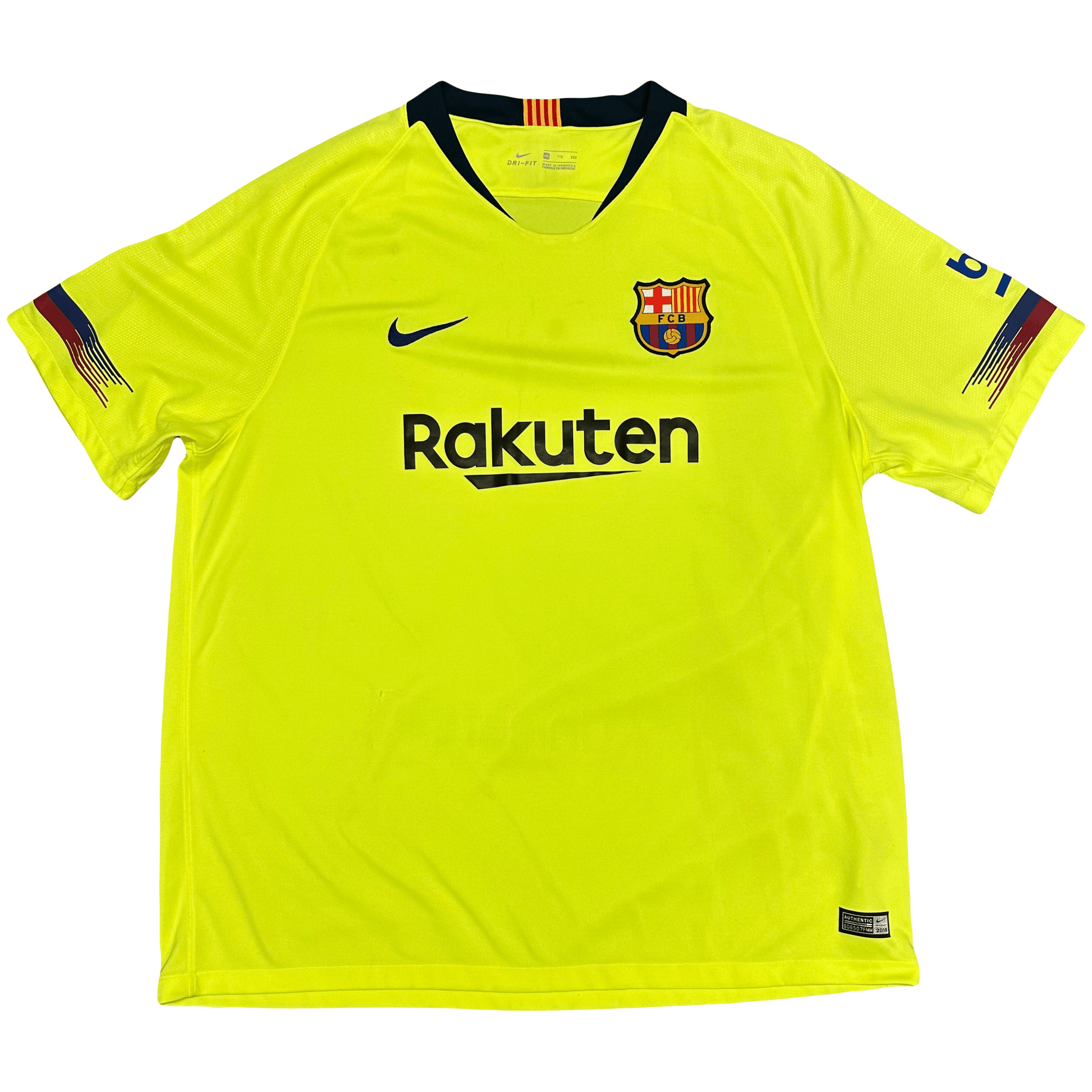 Nike Barcelona 2018/18 Away Shirt ( XXL ) - Known Source
