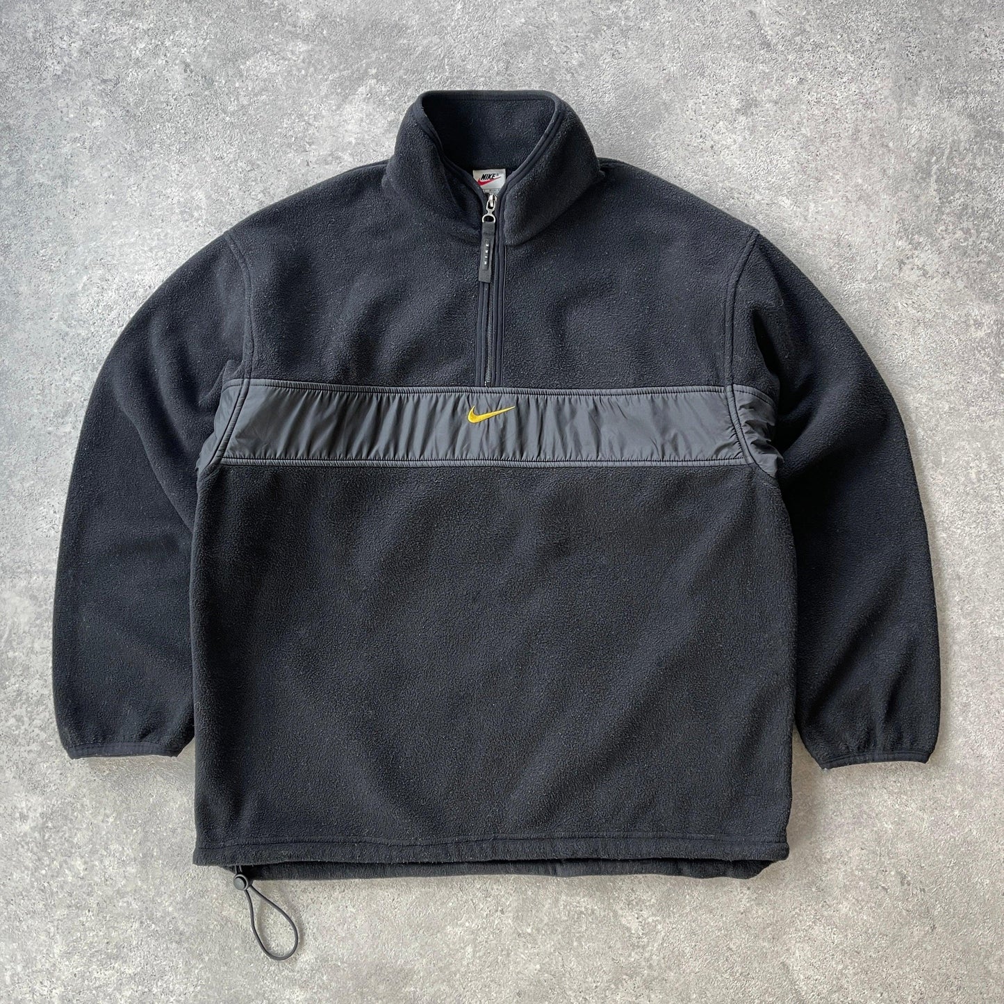 Nike RARE 1990s 1/4 zip technical heavyweight fleece (L) - Known Source