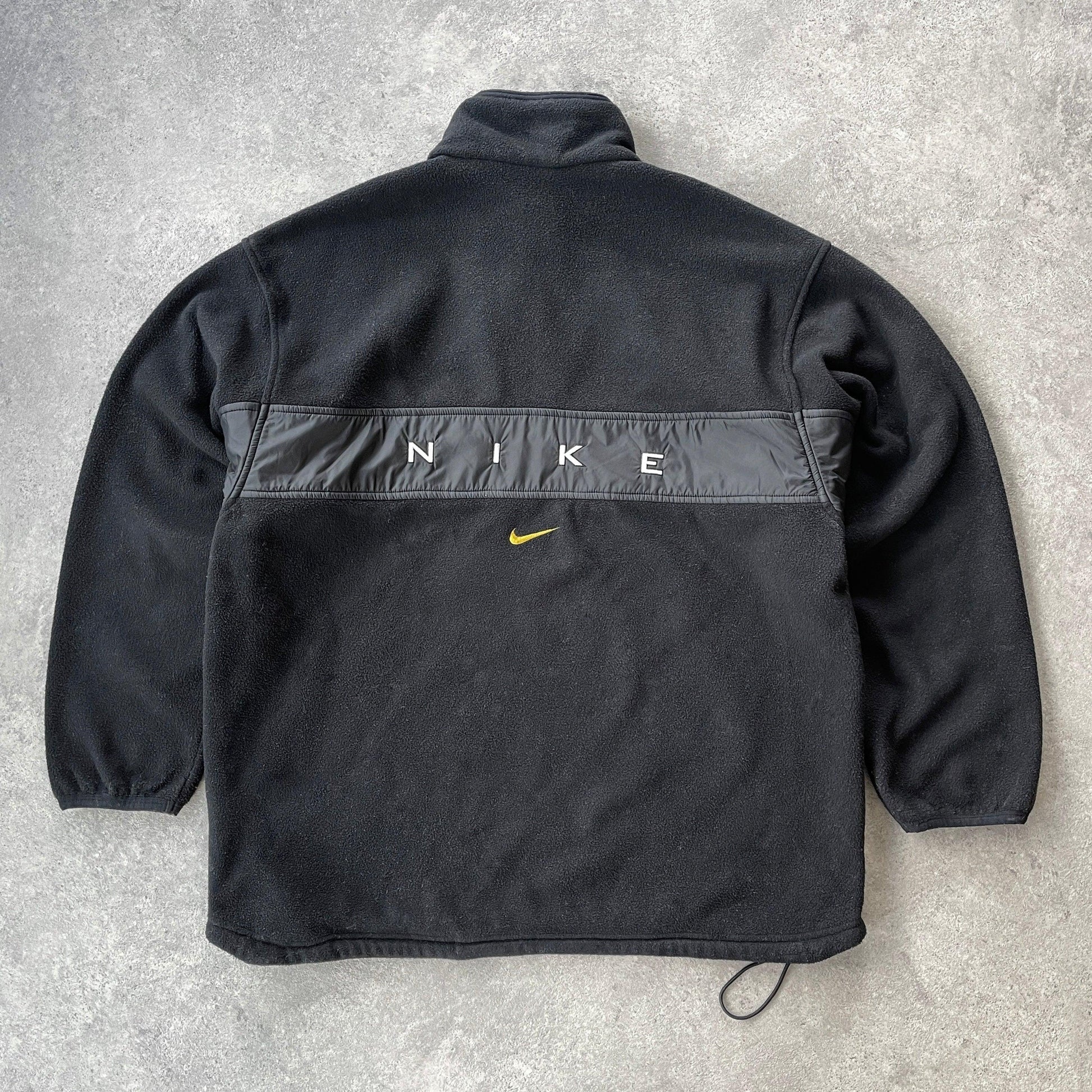 Nike RARE 1990s 1/4 zip technical heavyweight fleece (L) - Known Source