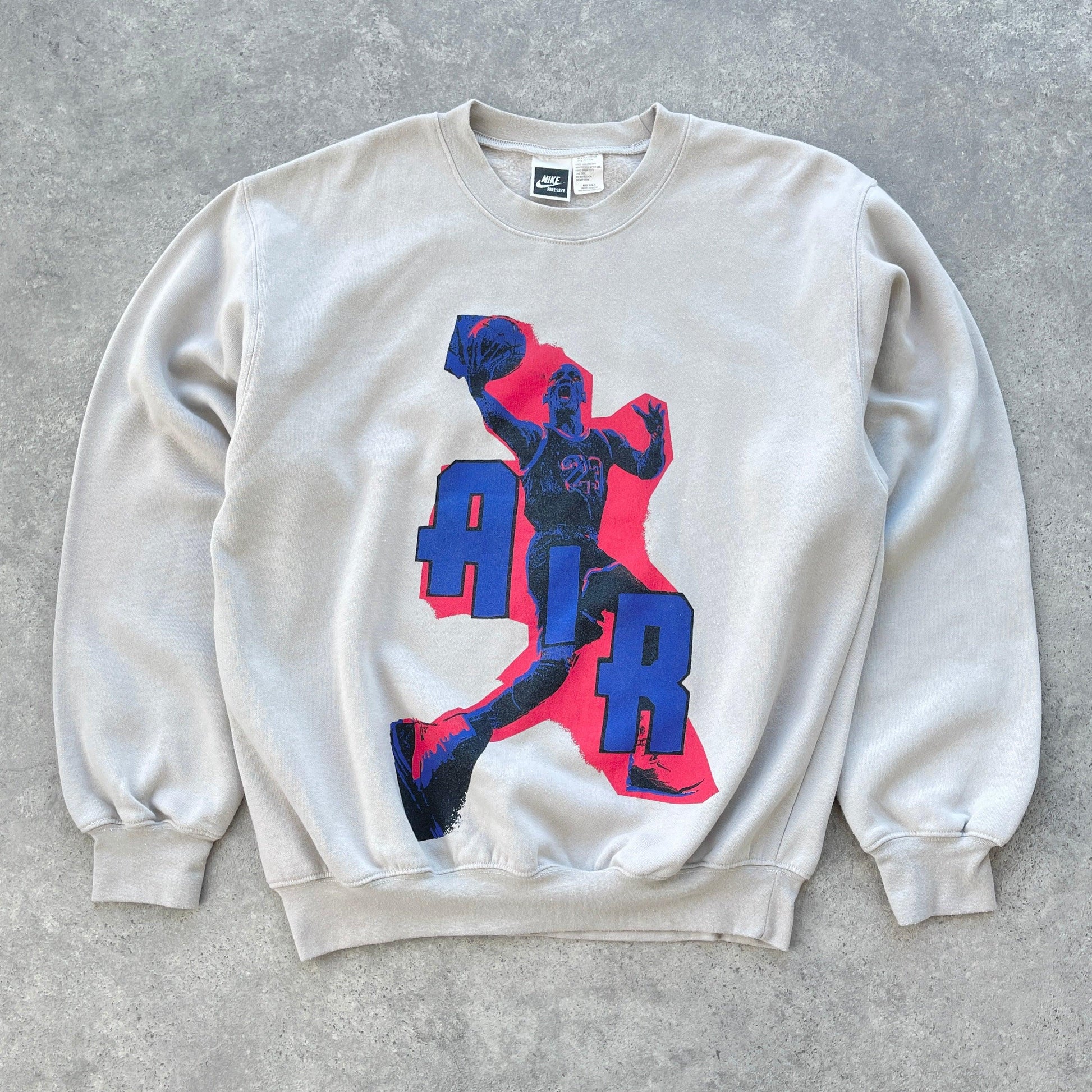 Nike RARE 1990s Air Jordan heavyweight graphic sweatshirt (M) - Known Source