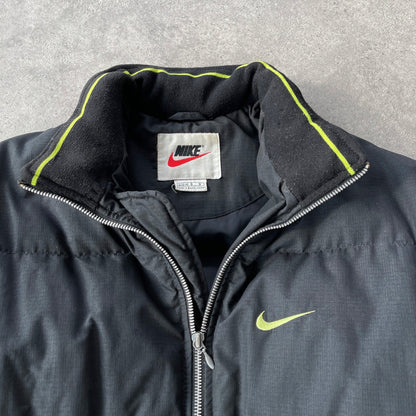 Nike RARE 1990s down fill spellout puffer jacket (L) - Known Source