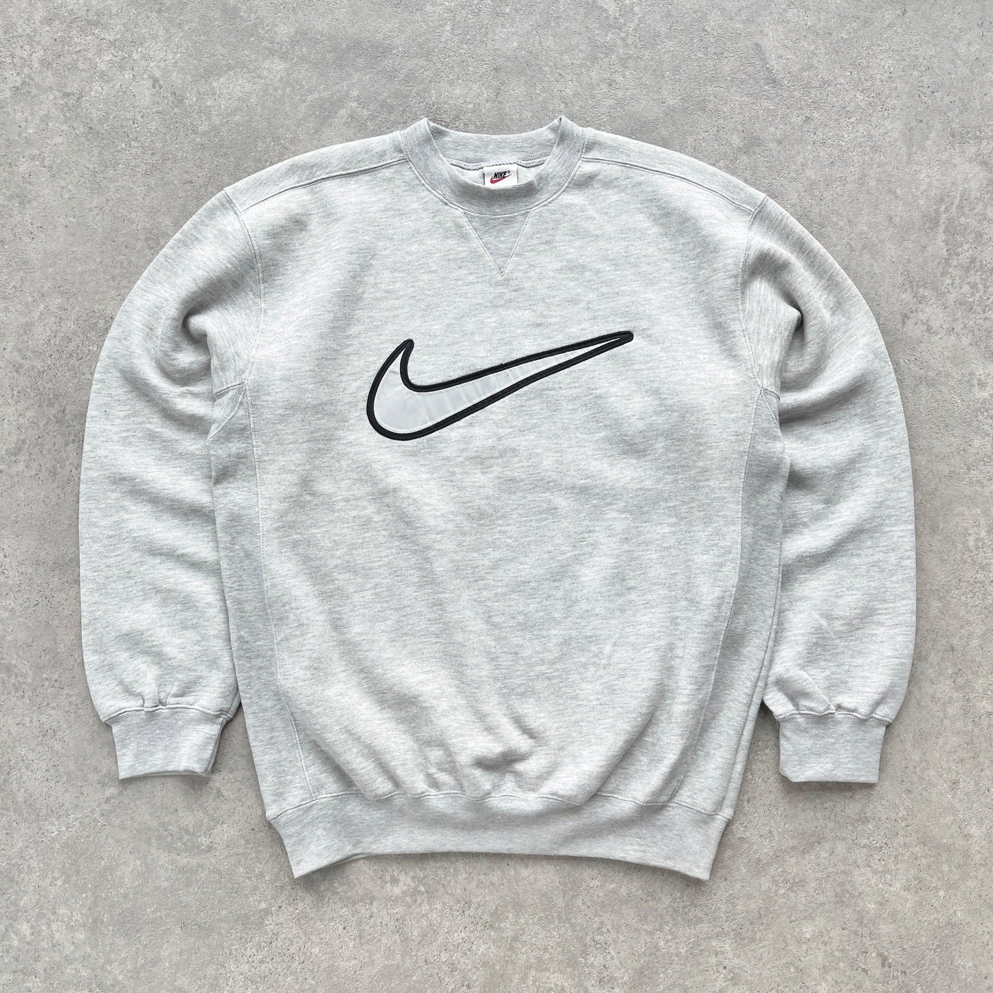 Nike RARE 1990s heavyweight embroidered sweatshirt (L) - Known Source