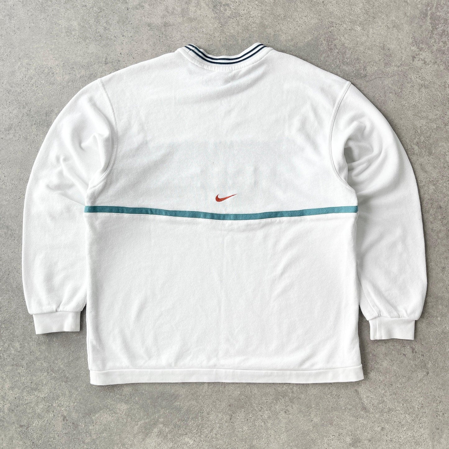 Nike RARE 1990s heavyweight embroidered sweatshirt (L) - Known Source