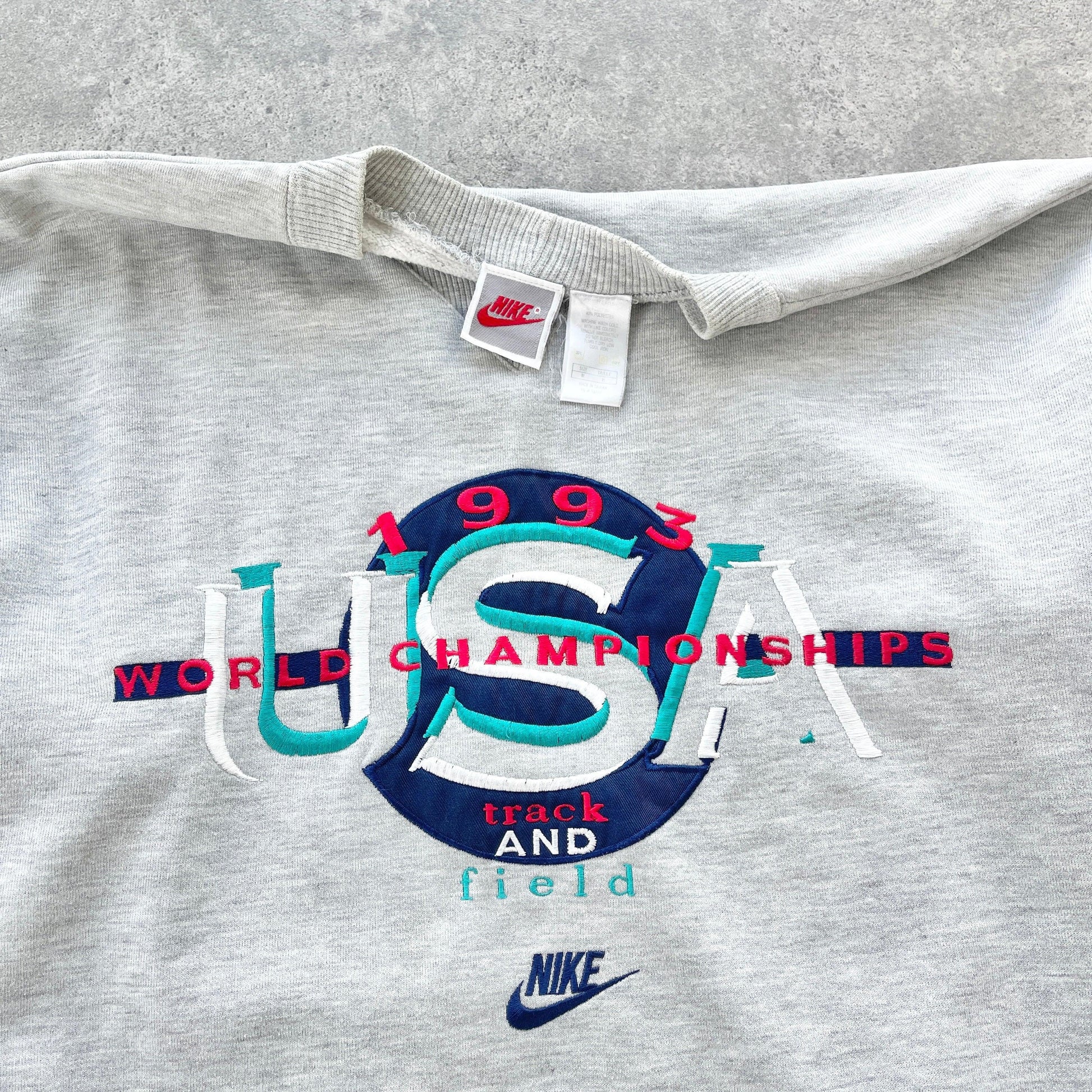 Nike RARE 1993 USA track and field heavyweight sweatshirt (M) - Known Source