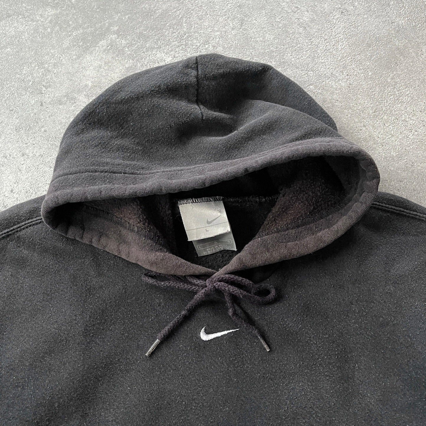 Nike RARE 2000s heavyweight centre swoosh hoodie (L) - Known Source