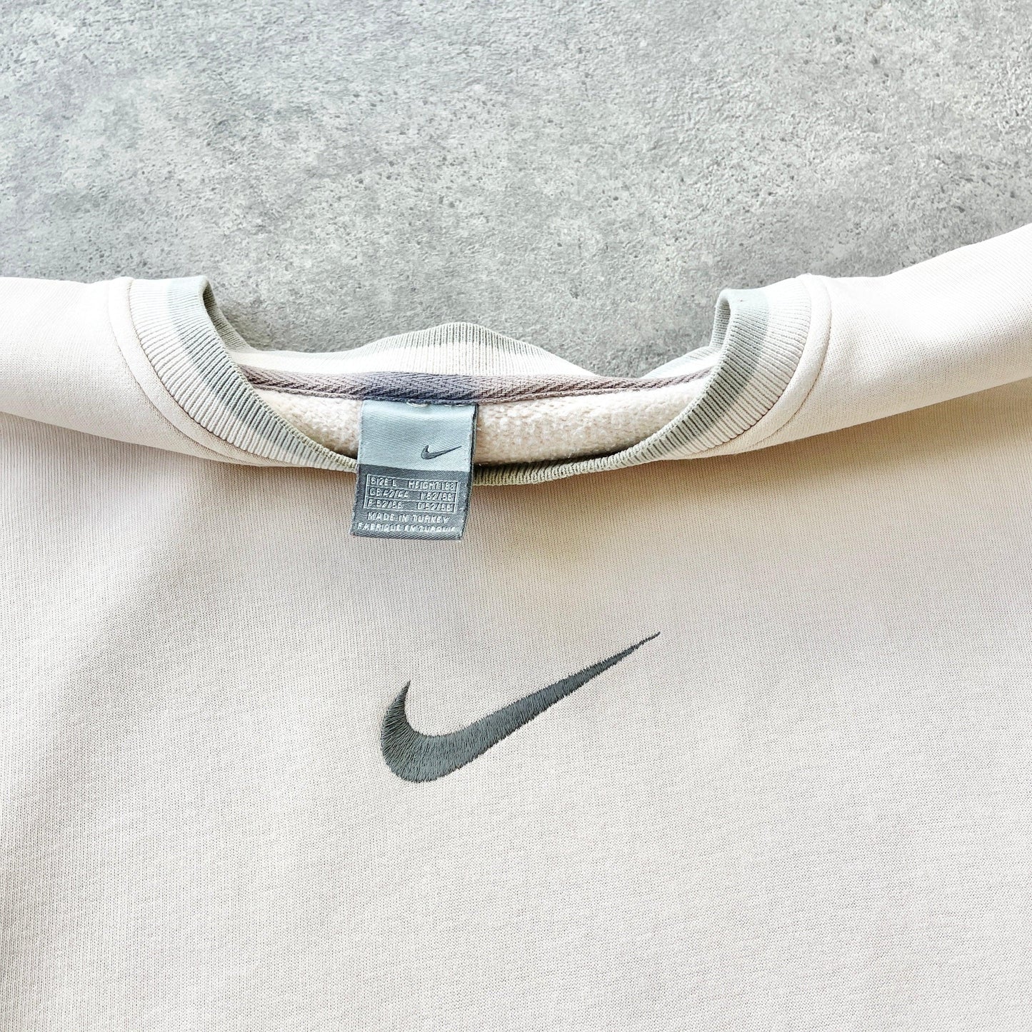 Nike RARE 2000s heavyweight embroidered sweatshirt (L) - Known Source
