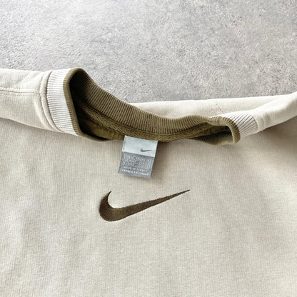 Nike RARE 2000s heavyweight embroidered sweatshirt (M) - Known Source