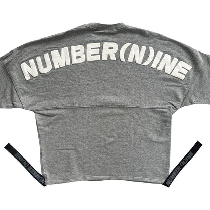 Number Nine Spellout Sweatshirt - Known Source