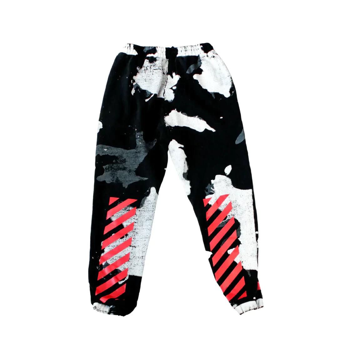 OFF WHITE DISTRESSED CAMO JOGGER (M) - Known Source