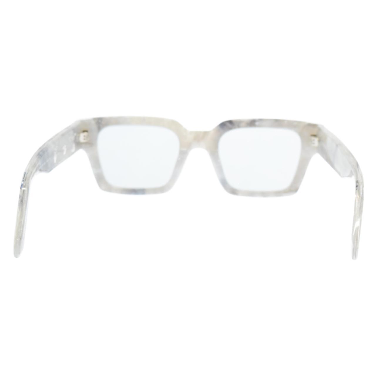 Off-White The Sun Side Arrow Motif Square Glasses Arrow Temple Sunglasses - Known Source