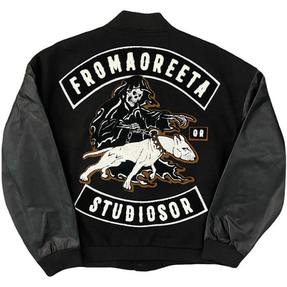 Oreeta Studios Varsity Jacket - Known Source