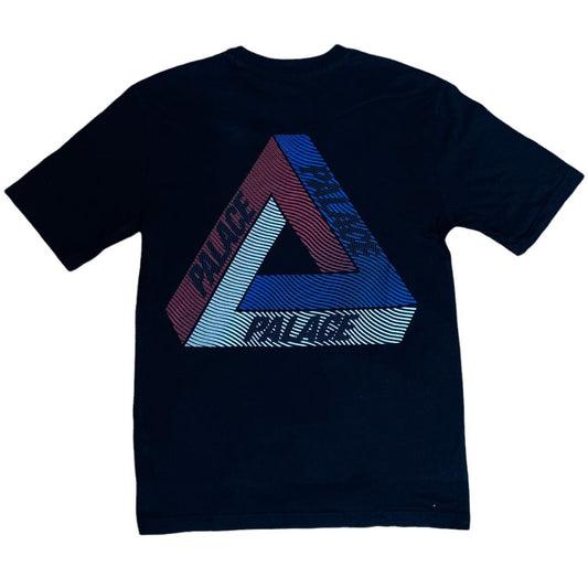 PALACE Red White Blue Large Logo Tee (S) - Known Source