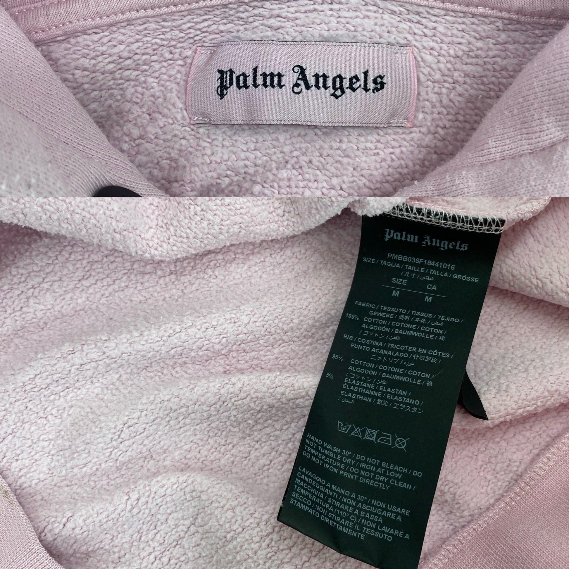 Palm Angels Pullover Palm Tree Hoodie - Known Source