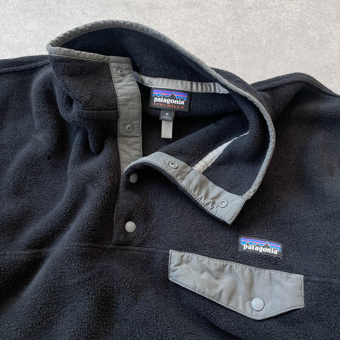 Patagonia Synchilla 2000s Snap-T pullover fleece (M) - Known Source