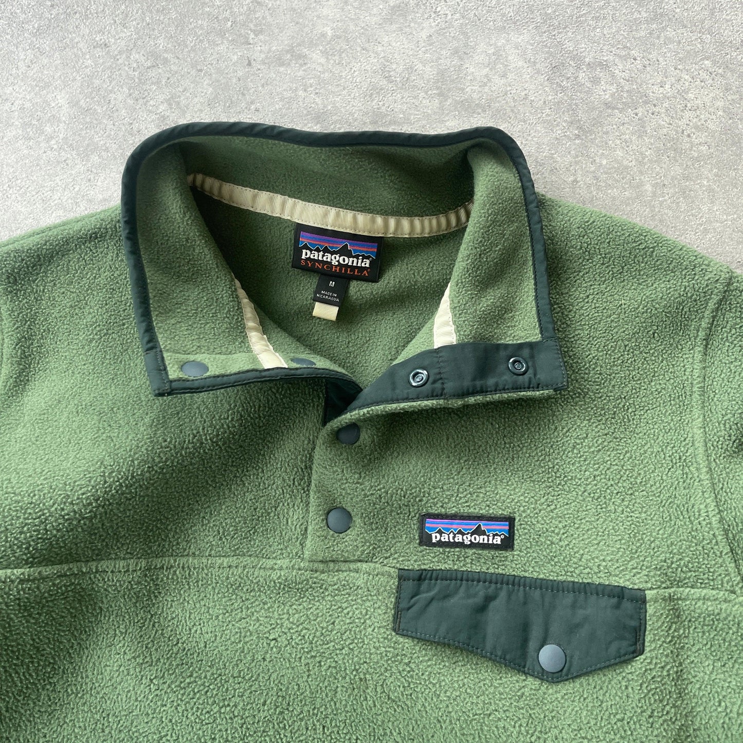 Patagonia Synchilla 2000s Snap-T pullover fleece (M) - Known Source
