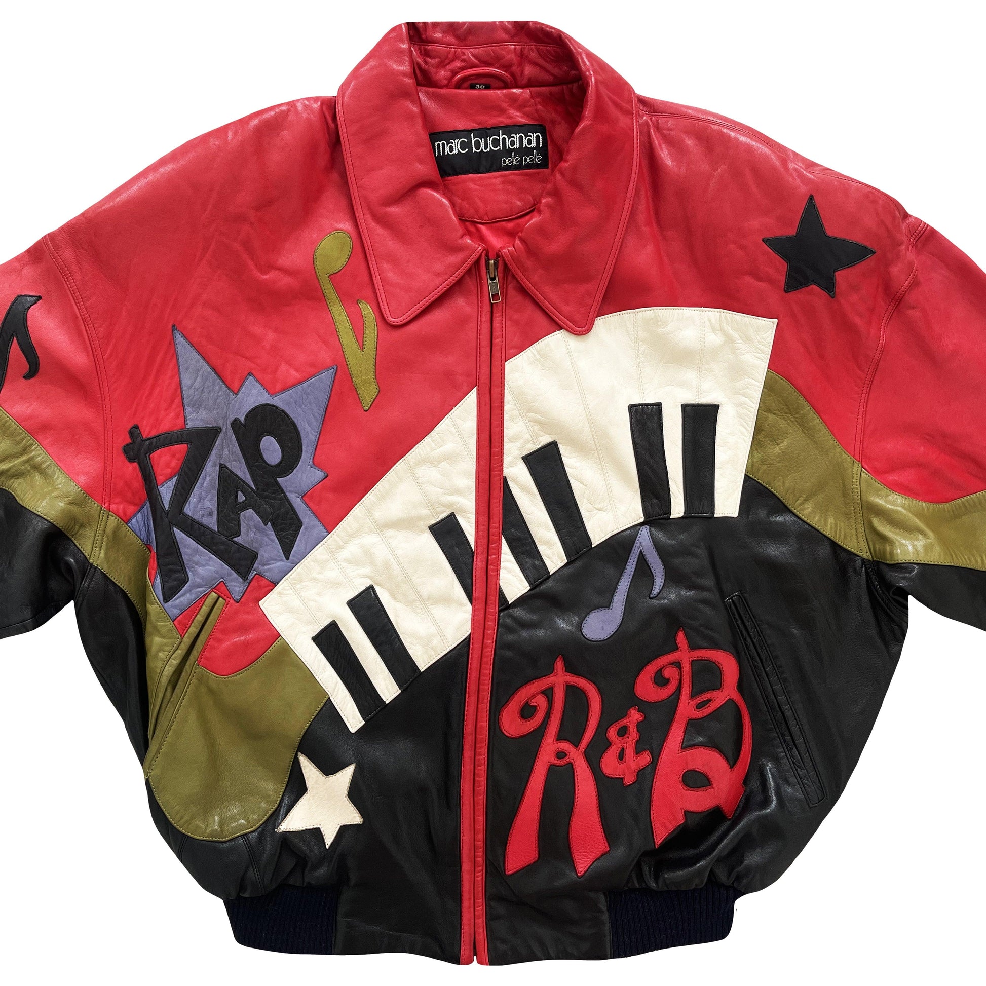 Pellé Pellé 80's 'Soul Music' Leather Jacket - Known Source