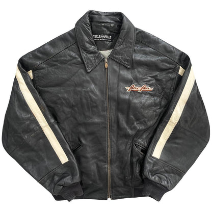 Pelle Pelle Leather Varsity Jacket - Known Source