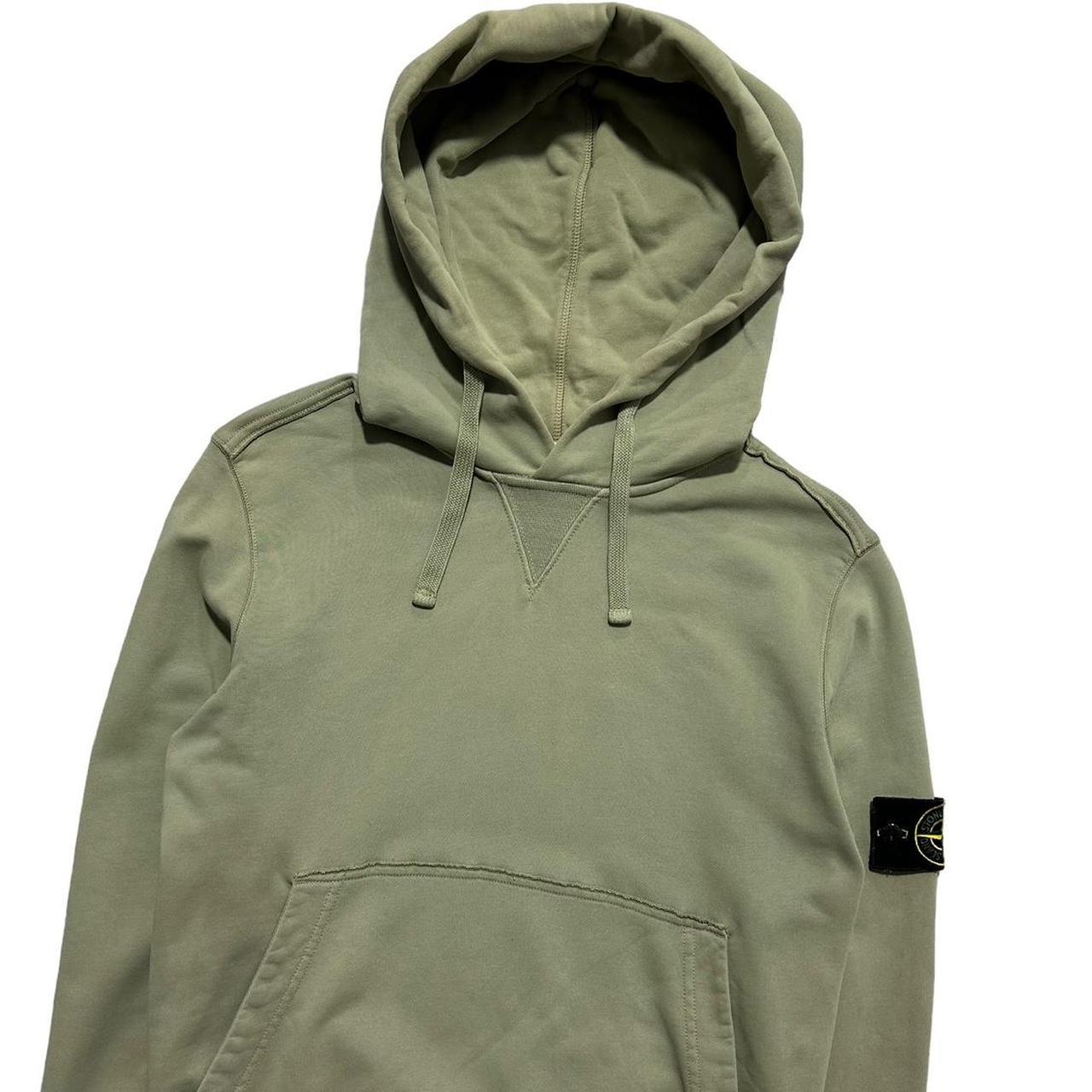 Stone Island Green Pullover Hoodie - Known Source