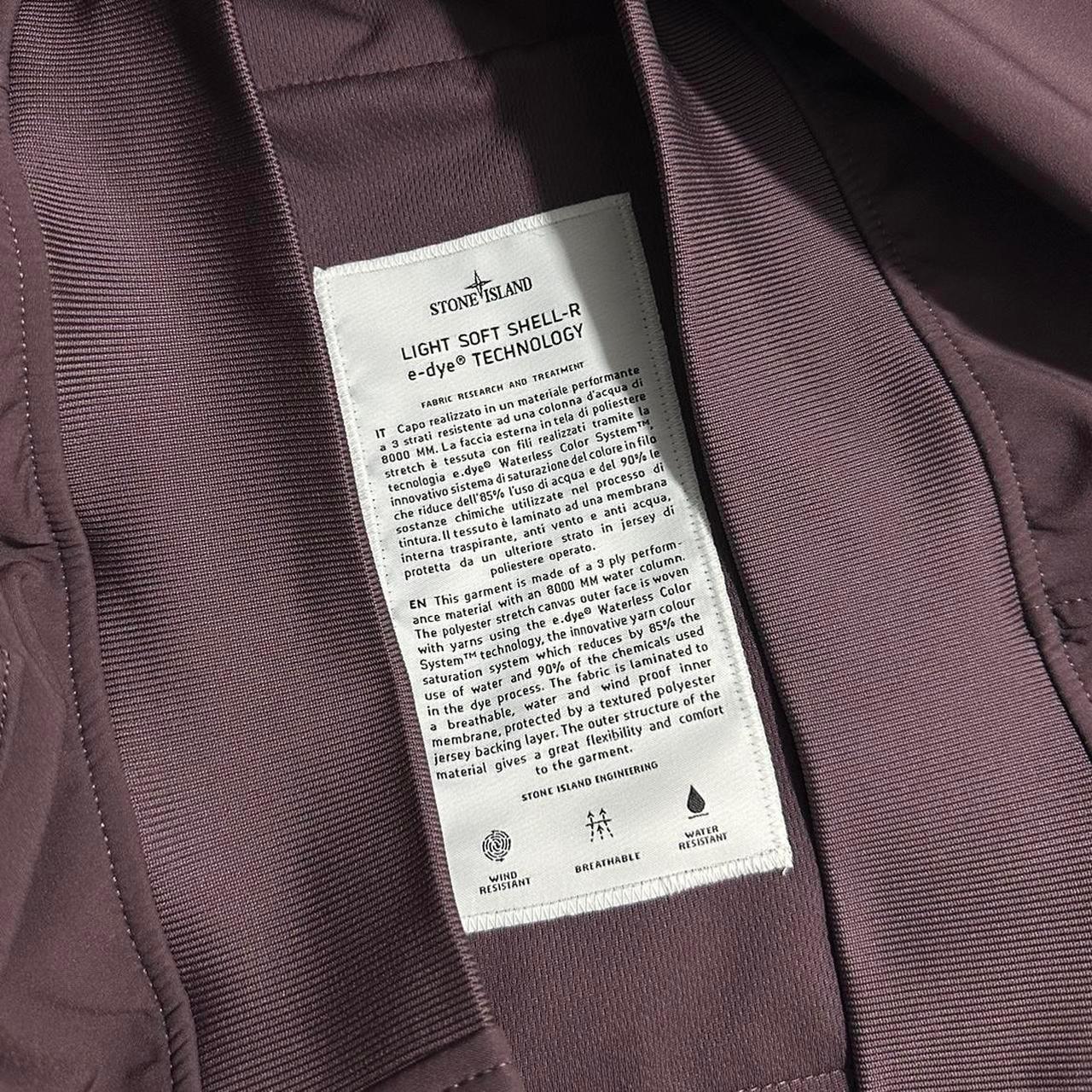 Stone Island Purple Light Soft Shell Jacket - Known Source