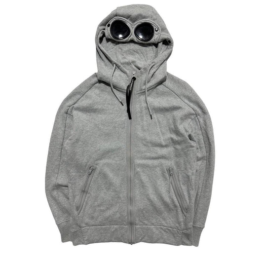 CP Company Heather Grey Goggle Hoodie - Known Source