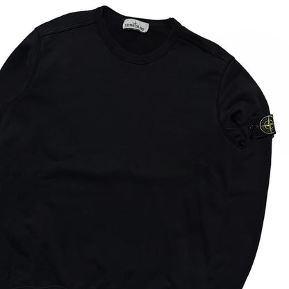 Stone Island Black Pullover Crewneck - Known Source