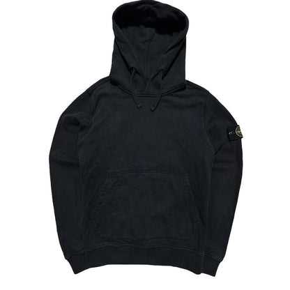 Stone Island Black Pullover Hoodie - Known Source