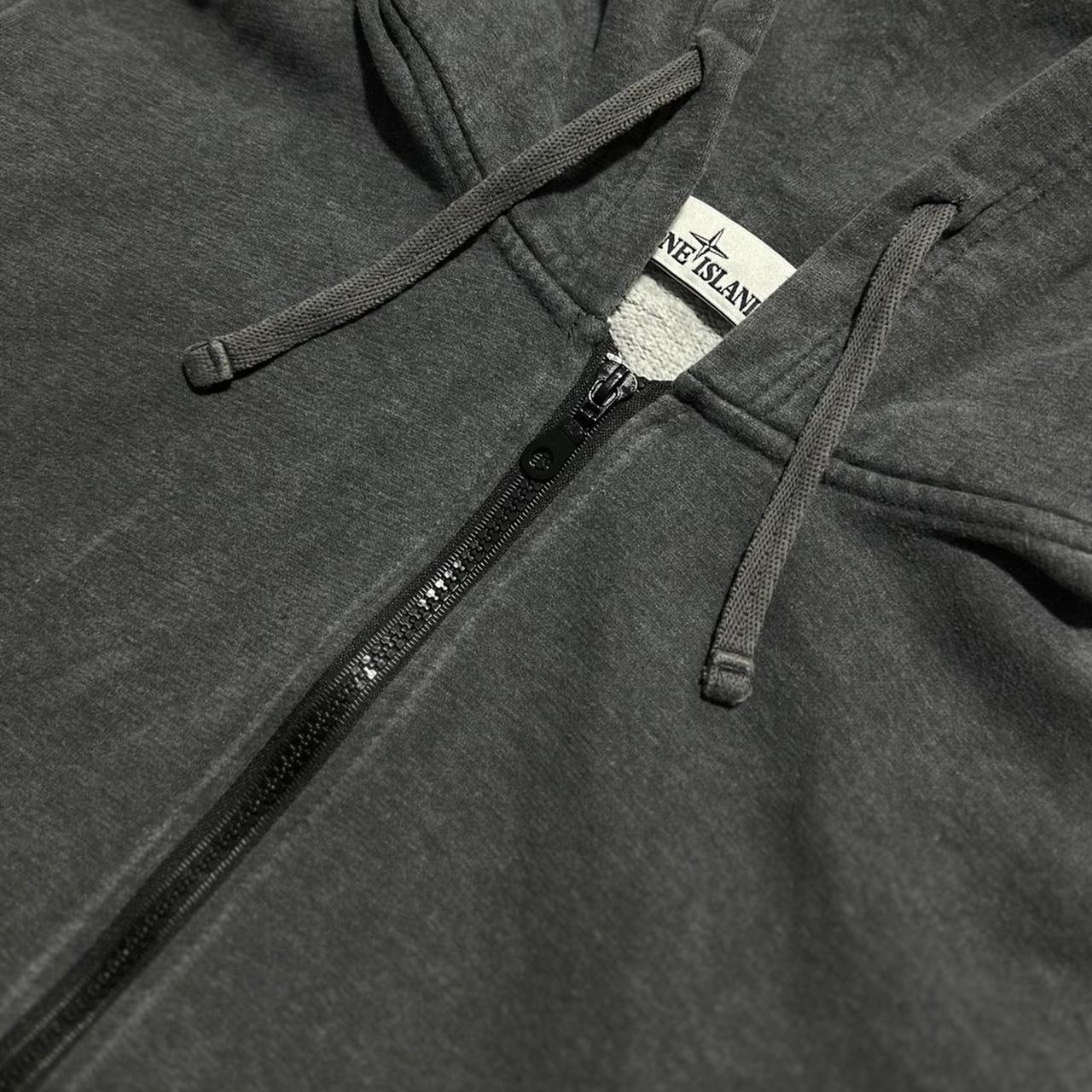 Stone Island Grey Zip Up Hoodie - Known Source