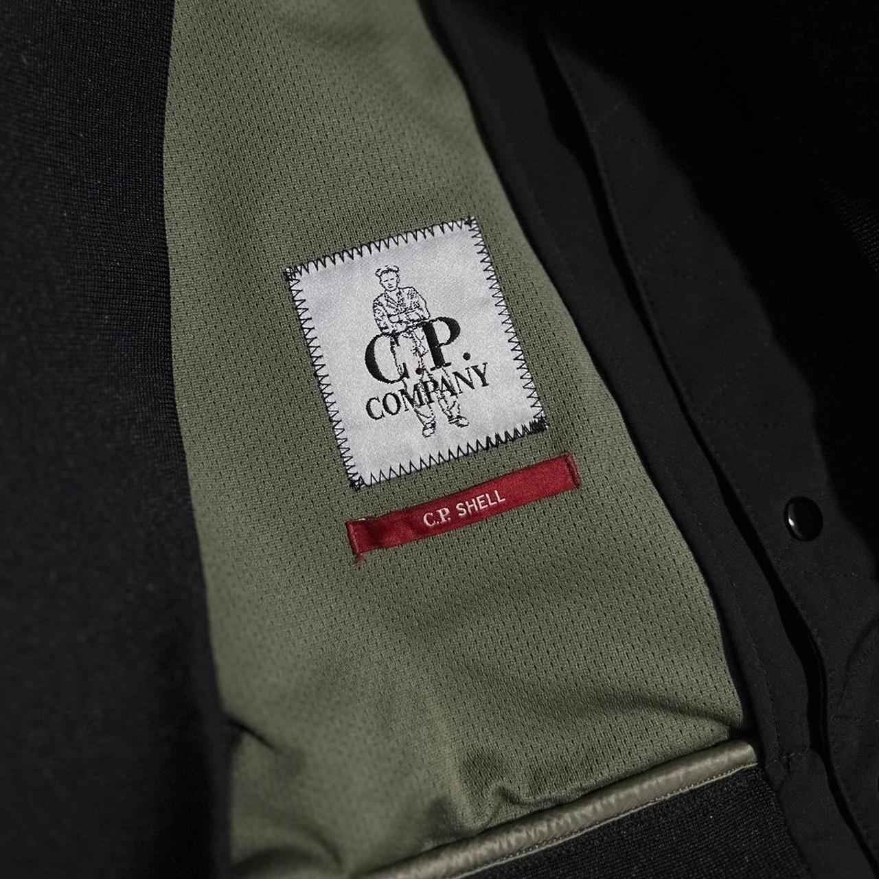 CP Company Soft Shell Black Bomber Jacket - Known Source