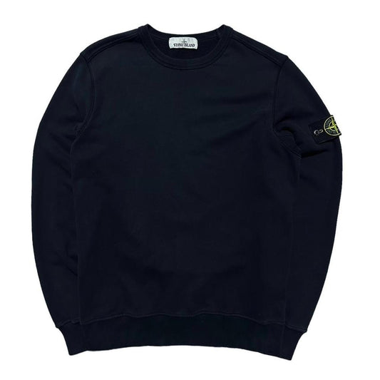 Stone Island Navy Pullover Crewneck - Known Source