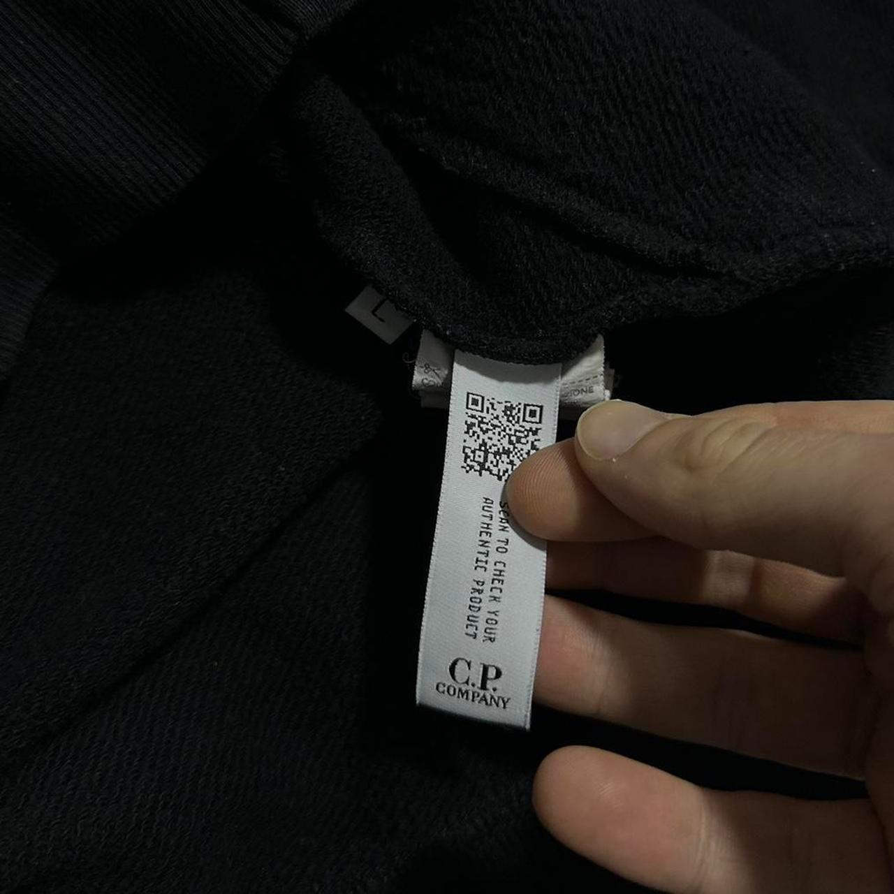 CP Company Black Goggle Hoodie - Known Source