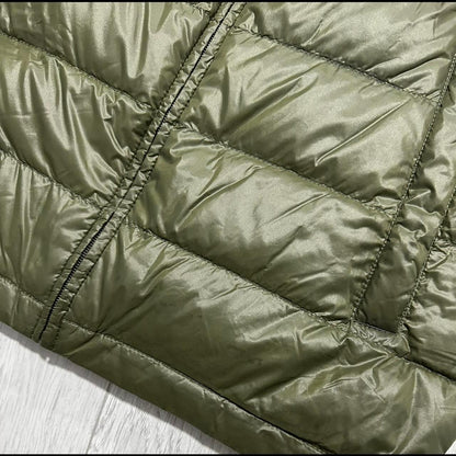 Prada Front Logo Green Down Gilet - Known Source