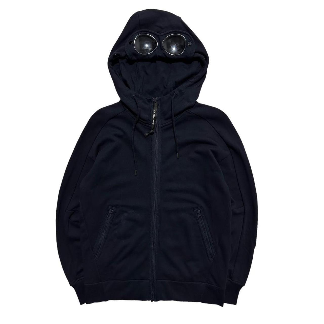 CP Company Navy Goggle Hoodie - Known Source