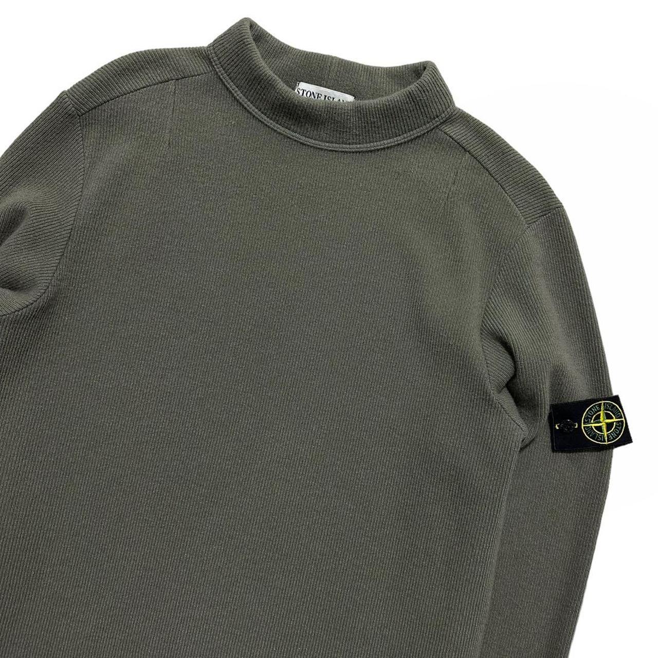Stone Island A/W 2001 Ribbed Pullover Jumper - Known Source