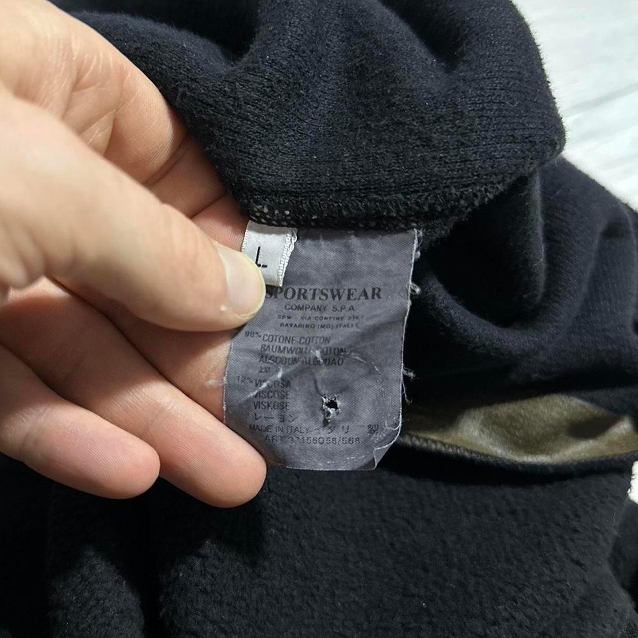 Stone Island Black Quarter Button Up Pullover - Known Source