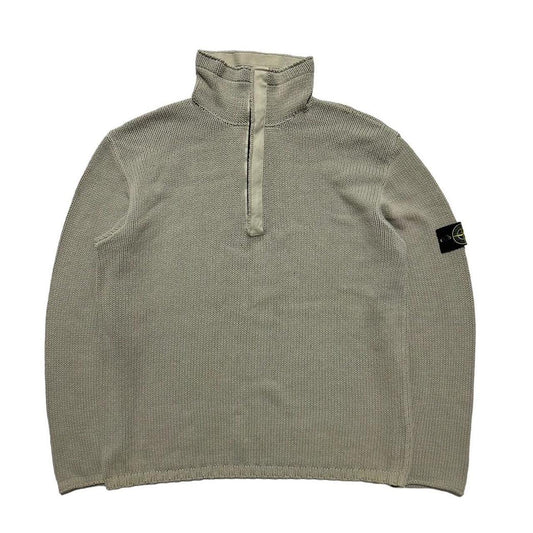 Stone Island Quarter Zip Pullover Knit - Known Source