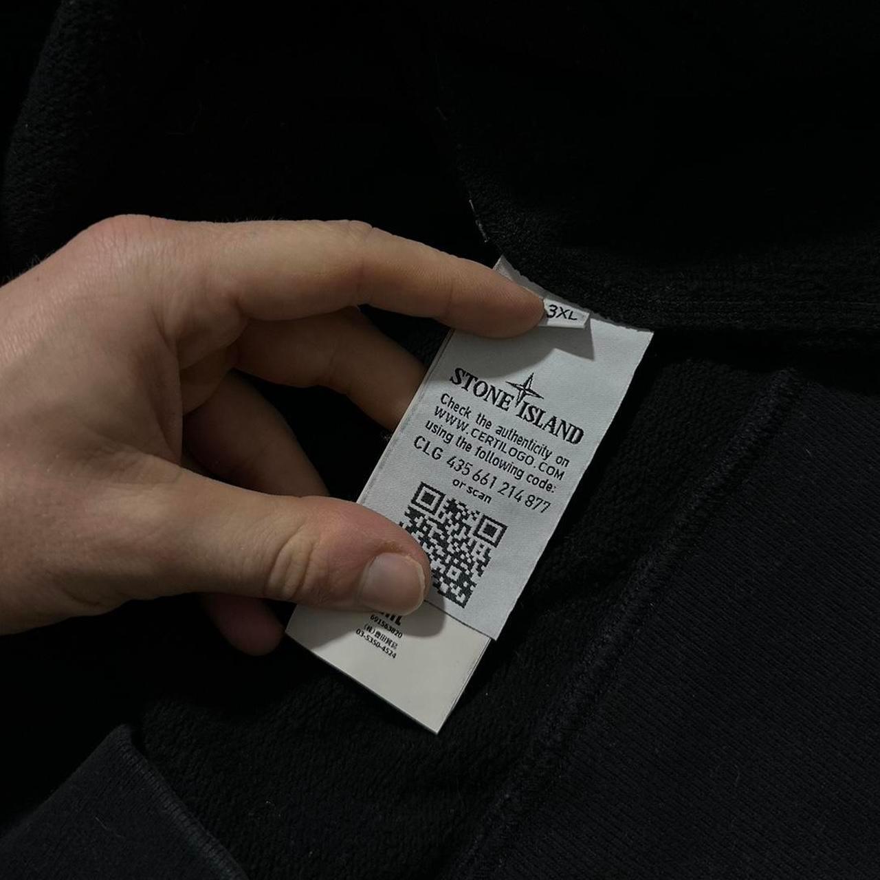 Stone Island Side Pocket Black Crewneck - Known Source