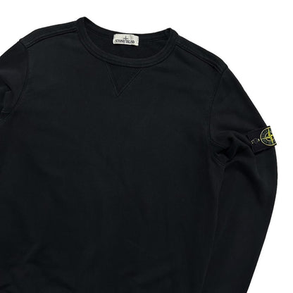 Stone Island Black Pullover Crewneck - Known Source