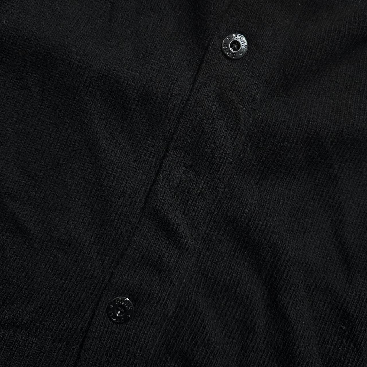 Stone Island Black Knit Zip Up - Known Source