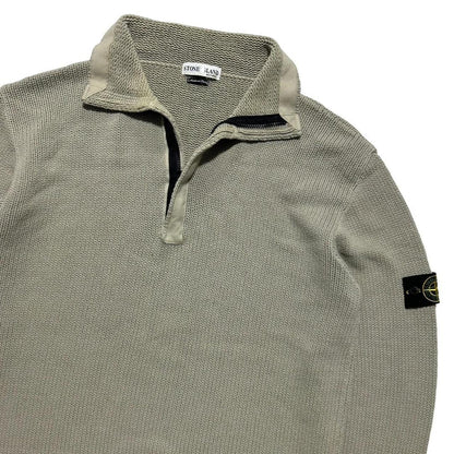 Stone Island Quarter Zip Pullover Knit - Known Source