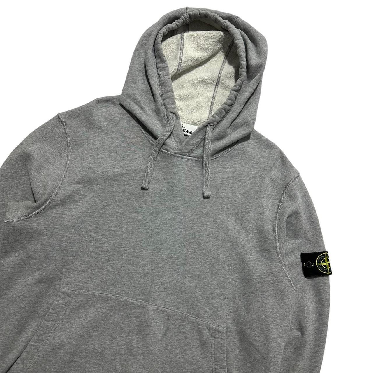 Stone Island Grey Pullover Hoodie - Known Source