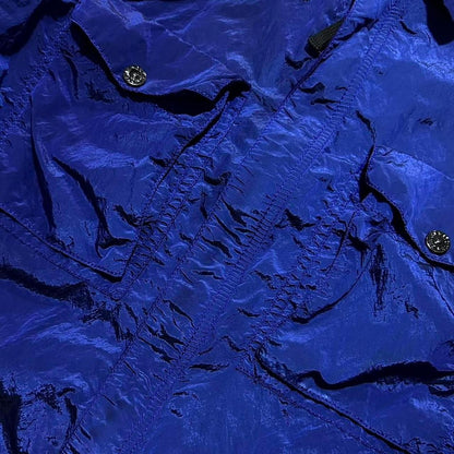 Stone Island Nylon Blue Overshirt - Known Source
