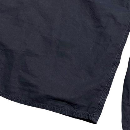 Stone Island Navy Single Pocket Canvas Overshirt - Known Source