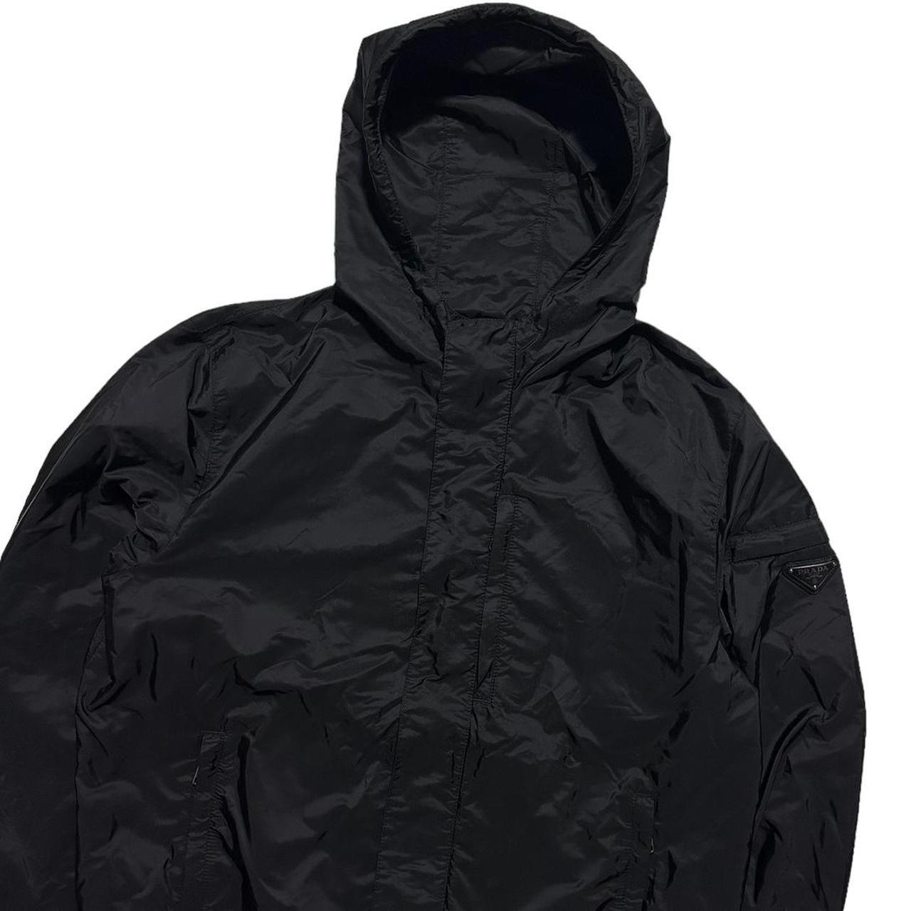 Prada Black Nylon Full Zip Jacket - Known Source